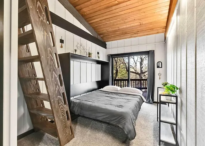 Ferienhaus Private A-frame - 5 Acres-fishing Pond-rock Bull Valley