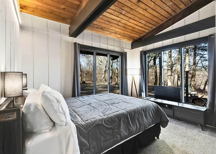 Private A-frame - 5 Acres-fishing Pond-rock Ferienhaus Bull Valley