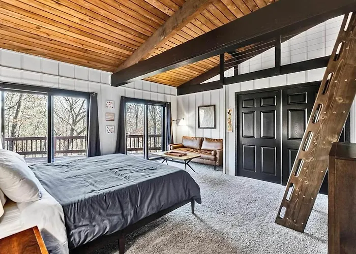 Private A-frame - 5 Acres-fishing Pond-rock Ferienhaus Bull Valley
